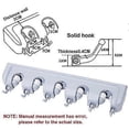 thumbnail image 4 of Soporte para trapeador y escoba de pared Soporte para escoba resistente de pared, 4 of 5