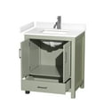 thumbnail image 7 of Wyndham Collection Wcs141430s-Vca-Mxx Sheffield 30" Free Standing Single Basin Vanity Set, 7 of 7