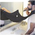 thumbnail image 3 of Paño de afeitar para barba, paño de fijación para barba, paño de limpieza para barba, paño para recortar barba (paño negro + ventosa transparente), 3 of 5