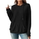 thumbnail image 2 of Abrigo y chaquetas casuales con capucha y manga larga para mujer, abrigo informal con cuello con capucha y bolsillos degradados de verano para mujer, abrigo de manga larga para mujer, 2 of 6