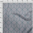 thumbnail image 3 of oneOone Cotton Poplin Gray2 Fabric Geometric Diy Clothing Quilting Fabric Print Fabric By Yard 56 Inch Wide, 3 of 5