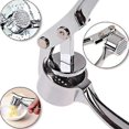 thumbnail image 4 of Kitchen Stainless Steel Garlic Crusher Home Cooking Vegetable Ginger Squeezer Masher Handheld Ginger Garlic Chopper Tool Z, 4 of 5
