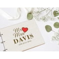 thumbnail image 5 of Darling Souvenir Personalized Engraved Laser Cut Wedding Guest Book Wooden Cover Sign-in Book Registry Guestbook Scrapbook-Y8, 5 of 7