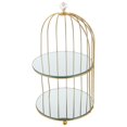 thumbnail image 2 of Golden Iron Cosmetics Storage Stand for Home Display Your Daily Essentials Creams Serums Lotions Oils, 2 of 3