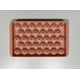 thumbnail image 4 of Bandejas para cubitos de hielo para congelador, molde para hacer bolas de hielo, mini molde redondo para cubitos de hielo con tapa para cócteles, whisky, té, café (azul rosa), 4 of 4