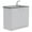White, variant on Pemberly Row White Modern Engineered Wood Napoles Utility Sink with Cabinet