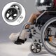thumbnail image 5 of 2Pcs Wheelchair Wheels Small Front Wheels Universal Wheel Replacements for Wheelchairs, 5 of 5