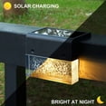 thumbnail image 3 of Illuminating Innovation: Color-switchable Two Mode Solar Deck Lights, Easy Installation With Included Tools, Weatherproof Design, Outdoor Lights That Bring Joy To Your Garden, Patio, And Stairs, 3 of 7