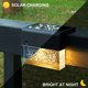 thumbnail image 3 of Luces solares para cubierta, luces solares LED para escalones, luces solares para vallas exteriores para escaleras, patios, barandillas, piscinas, impermeables, superbrillantes, acrílicas, 3 of 7