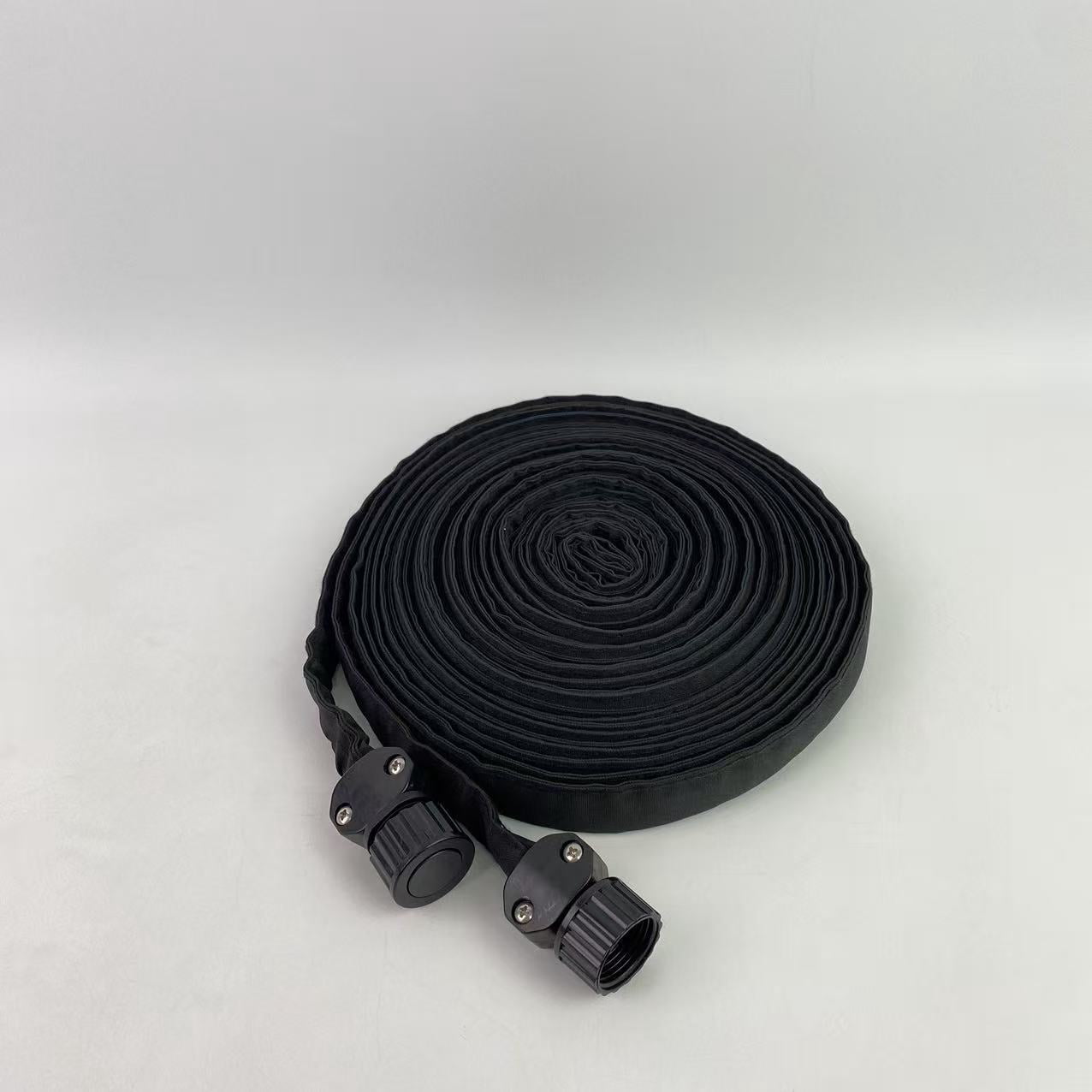 Jetmilai Garden hoses, not of metal,Flat Soaker Hose for Garden Bed,25 50 75ft 50ft*2 1/2" Linkable Consistent Drip Irrigation Hose (50FT)