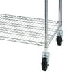 thumbnail image 6 of Ktaxon 4-Tier Storage Rack, Adjustable NSF Heavy Duty Wire Shelving Organizer Garage Kitchen, 24" W x 60" L x 70" H, Chrome, 6 of 7