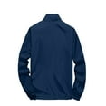 thumbnail image 4 of LTTVQM Mens Oversized Lightweight Jackets Casual Stylish Windbreakers for Men Light Track Jacket Laydown Collar Fall Winter Golf Coats Dark Blue S, 4 of 7