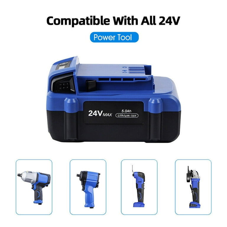 24V Battery for Kobalt Circular Saw Ratchet Wrench Screw Gun