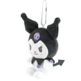 thumbnail image 2 of Nuevo colgante de muñeco de peluche Kuromi, pequeño diablo de dibujos animados, lindo muñeco Kuromi, bolso, joyería para niña, juguetes para niños, regalo de Navidad, regalo de cumpleaños, 2 of 5