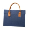 thumbnail image 4 of EHJRE Briefcase for Men Women Business Wear Resistant Lightweight Stylish Oxford Cloth 38x29x4 cm Blue, 4 of 9