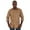 Rawhide, variant on Mens Light Brown Twill Long Sleeve Western Shirt - (Extended Size)