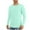Mint Green, variant on QIPOPIQ Thermal Shirts for Men Long Sleeve Thermal Compression Shirts for Men Base Layer Cold Weather Clearance