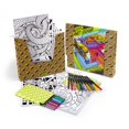 thumbnail image 5 of Crayola Art With Edge Geoscapes Coloring Kit, 40 Pieces, 5 of 6