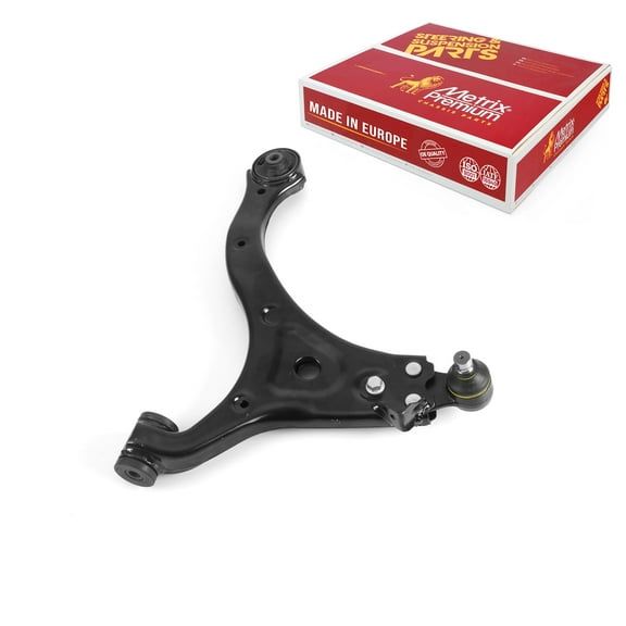 Metrix Premium Chassis Parts - Front Right Lower Control Arm w Ball Joint & Bushing Assembly Fits 2007-2010 Hyundai Entourage, 2006-2014 Kia Sedona, Replacement RK622266, Made in Europe
