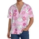 thumbnail image 1 of Balery Sunflower Rabbit Camisa Casual de Manga Corta con Botones para Hombre, Texturizada, Estilo Cubano, para Playa, Verano-X-Large, 1 of 5