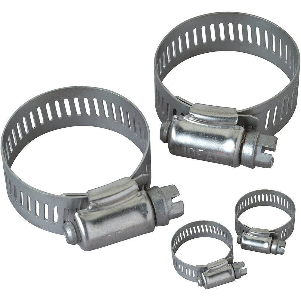 Peerless Assorted Stainless 24 Steel Hose Clamps, 4Pack