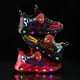 thumbnail image 2 of Zapatos de araña para niños y niñas de Disney, zapatos deportivos antideslizantes de suela blanda, zapatos para correr para estudiantes, zapatos casuales, zapatos con luz LED, 26- Plantilla de 16,5 cm Gao Jinjia LED, 2 of 2