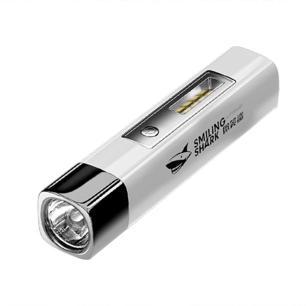 Linterna Potente LED Emergencia para Exteriores Al 4 Engranajes (gris)