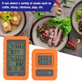thumbnail image 4 of Termómetro Digital Termómetro Digital Para Cocinar Alimentos Carne Termómetro Digital Para Cocinar Alimentos Medidor De Temperatura TS-TP20 Pantalla De Sonda De Doble Aguja ANGGREK  Otros, 4 of 8