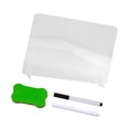 thumbnail image 2 of Tablero de mensajes de borrado acrílico, resistente al desgaste, fácil de usar, práctico tablero de notas, tablero borrable para aulas y escue, 2 of 8