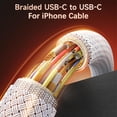thumbnail image 2 of 2-Pack 40W USB C Super Fast Charger with 6FT USB C Fast Charging Cable Compatible with iPhone 17/16/15, Power Adapter Electronic Accessories, 2 of 10
