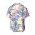 thumbnail image 2 of Sigee Sea Turtles Print Men's Shirts Casual Button Down Short Sleeve Summer Beach Shirt Hawaiian Vacation Shirts Tee Shirt-XX-Large, 2 of 7