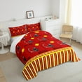 thumbnail image 3 of Erosebridal American Football City Comforter Sets Twin Size,Arizona Comforters & Duvets,Red Rugby Helmet Bedding Twin Comforter Set For Boys,Lightweight Room Decoration Reversible,2-Piece, 3 of 8