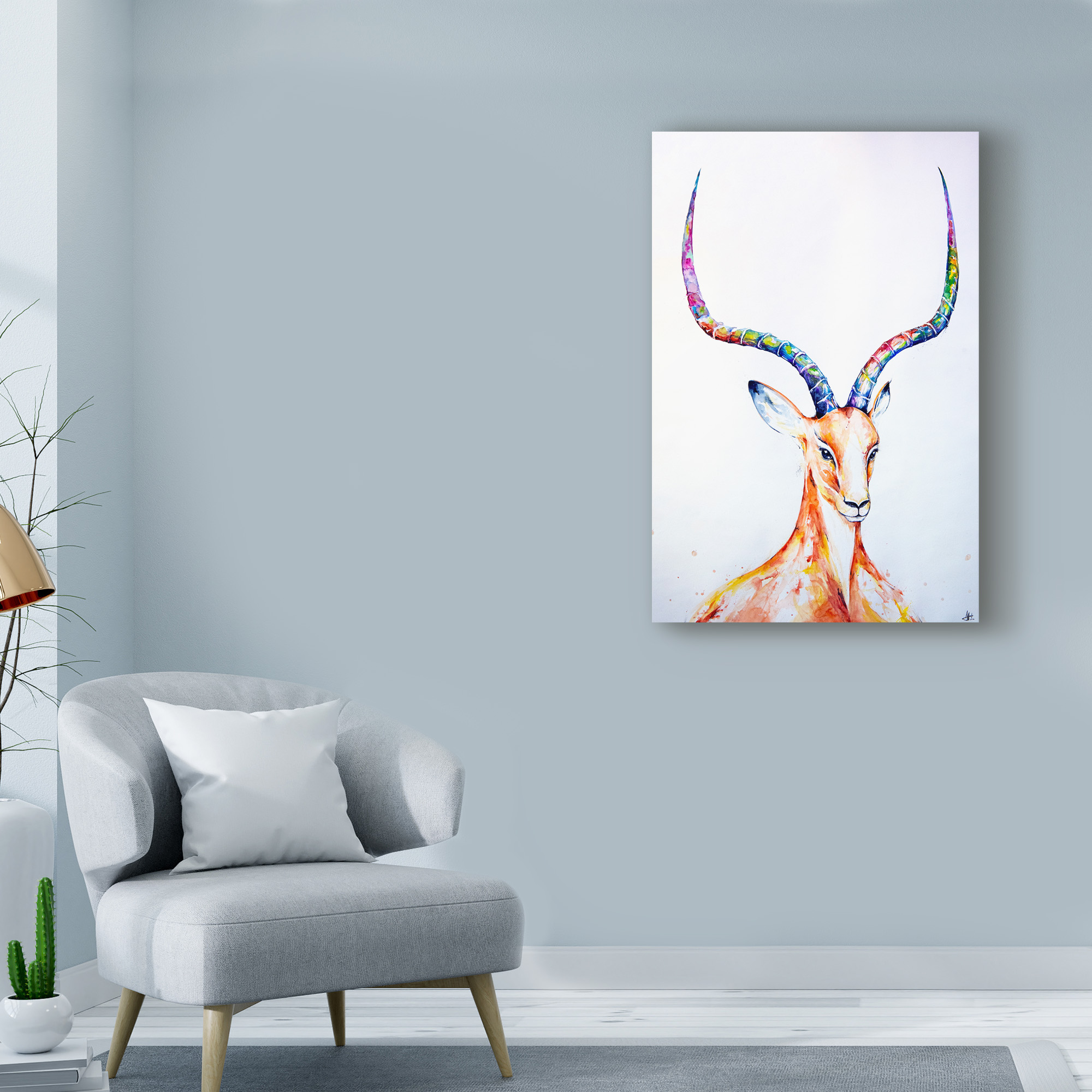 Trademark Fine Art 'Citadel' Canvas Art by Marc Allante
