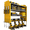 Yellow, variant on Power Tool Organizer Wall Mount, 4-Layer Drill Storage Shelf with Hooks,Screwdriver,Drill Bit Heavy Duty Rack Orange