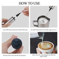thumbnail image 5 of Batidor Eléctrico Recargable Por Usb Para Café, Espumador Ajustable De Velocidad De Tres Niveles, Fabricante De Espuma De Leche, Agitador De Huevos De Mano Para El Hogar, Cocina, Cafetería Sweethay HA019700-00, 5 of 5