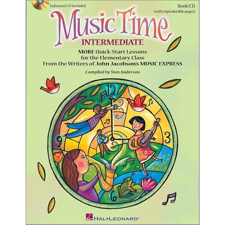 Hal Leonard Music Time:Intermediate - More Quick-Start Lessons for the Elementary Class Book/Enhanced CD