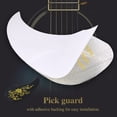 thumbnail image 2 of Adhesivo protector de púas con forma de coma para guitarra acústica (vid dorada), 2 uds., 2 of 9