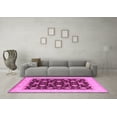 thumbnail image 3 of Ahgly Company Indoor Rectangle Oriental Pink Industrial Area Rugs, 8' x 10', 3 of 4