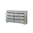 thumbnail image 2 of ACME Louis Philippe Dresser in Platinum, 2 of 5