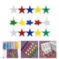 Pack of Map Push Pins Star Shape Drawing Pins Map Pins Set for Pin