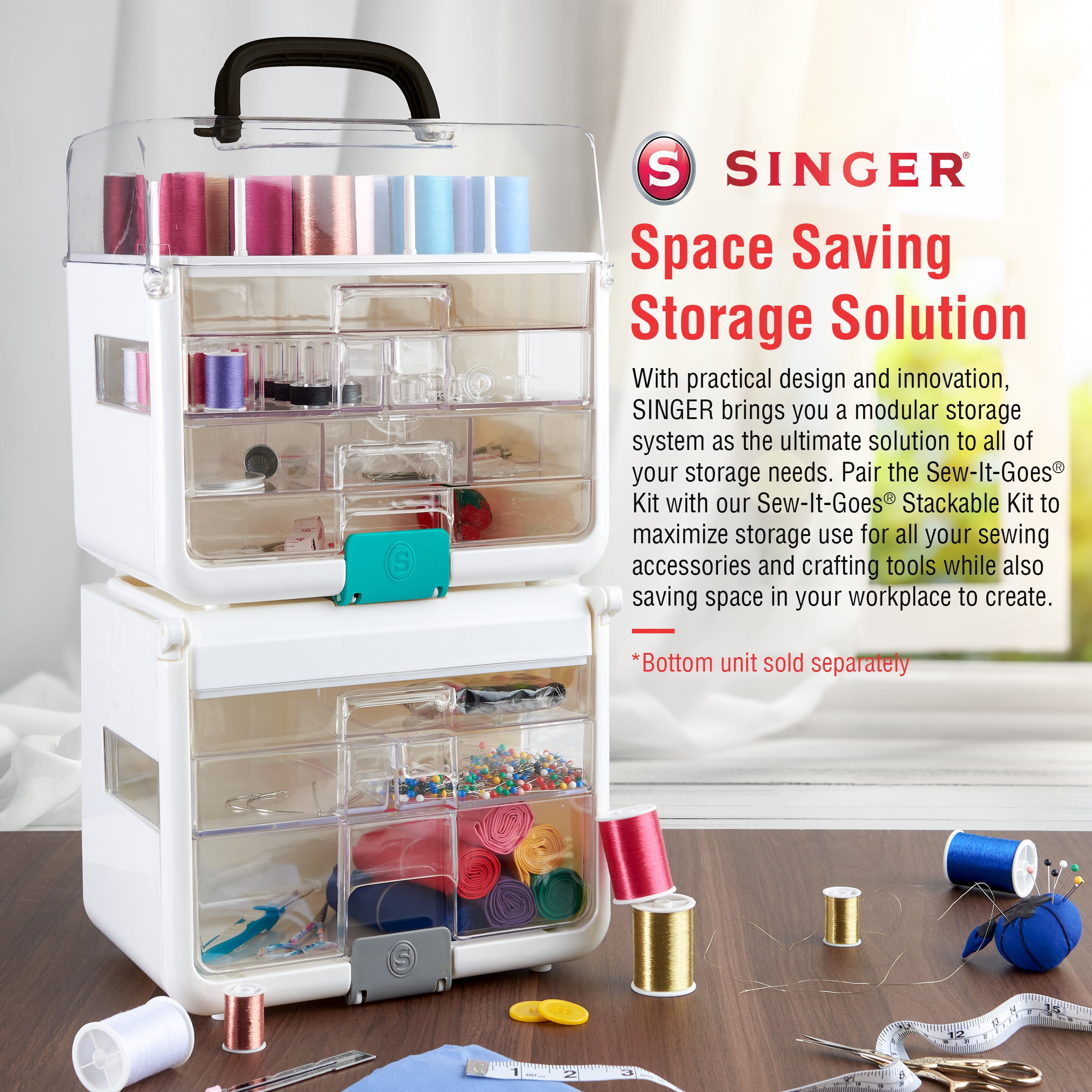 SINGER ProSeries Sew-It-Goes 356-Piece Portable Sewing Kit with Storage Case