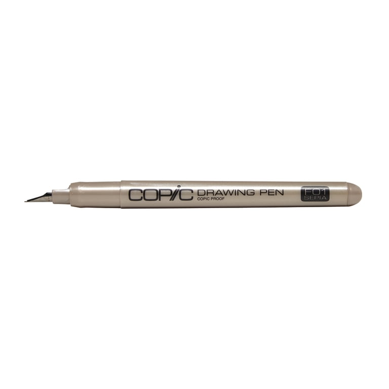 Copic Drawing Pen, F01, Sepia - Walmart.com