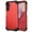 Red, variant on Dteck Case for Samsung Galaxy A14 5G,Shockproof Rubber Armor Silicone Rugged Case Hybrid Hard Back Phone Cover, Black
