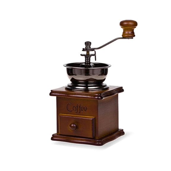 Elegant Manual Coffee Grinder Portable Ceramic Cores Espresso Grinder Hand Crank Coffee Mill Wood Grinding Machine