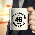 thumbnail image 3 of Husbands Wife Gifts - Womens Husband 40 40th Birthday married love 11Oz Mug Cup - Love from Husband Dad Valentine Husband Best Gifts for Men Shirt, 3 of 6