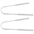 thumbnail image 4 of Tongue Cleaner, Stainless Steel Easy Clean Tongue Scraper Bad Breath Removal  For Home For Travel, 4 of 8