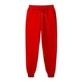 thumbnail image 3 of Red Sweatpants Women - VOGUES Women's Jogger Pants Buttery Soft Sweatpants With Pockets Red, 3 of 3