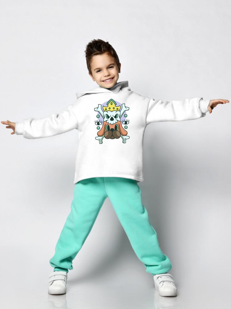 Skull With Dog Modern Style  Hoodie Toddler -Image by Shutterstock,  5 Toddler - image 2 of 4