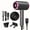 Grey, variant on Hair Dryer with Diffuser, 1600W Ionic Blow Dryer for Curly Hair, White, 6 Attachments
