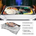 thumbnail image 5 of My Hero Academia Car Windshield Sun Shade, Front Window Sun Shades, Visor Shield Cover For Car Suv Truck, Visor Protector Blocks Uv Rays, Keep Your Vehicle Cool, Small, 51*27.5 Inch, 5 of 8
